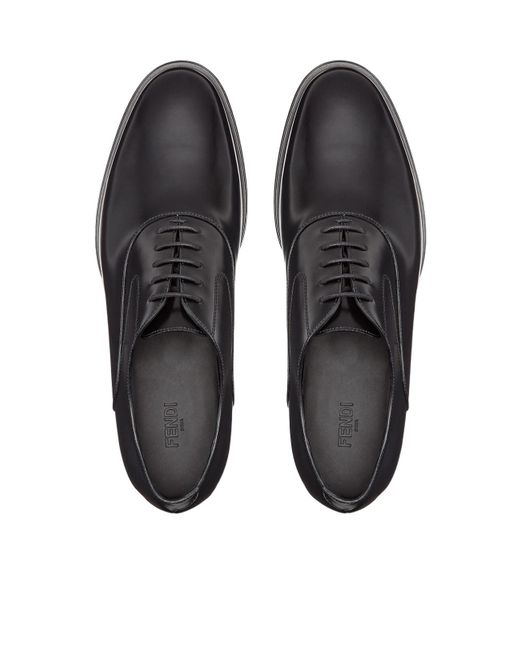 Fendi Black Lace-Ups for men