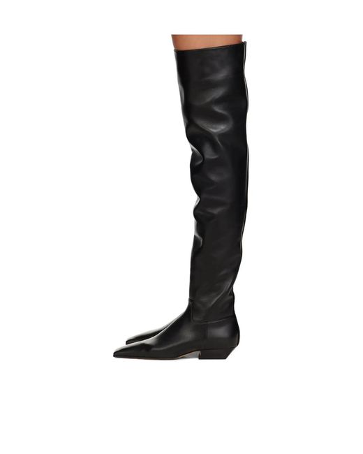 Khaite Black Marfa Boots