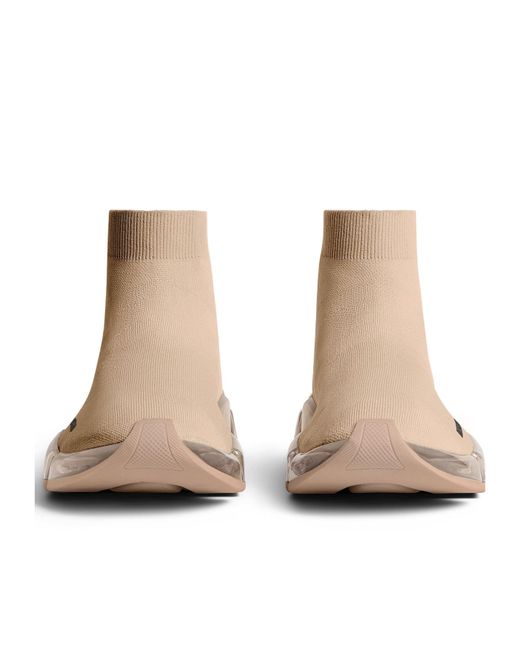 Balenciaga Natural Speed 2.0 Full Clear Sole Sneakers