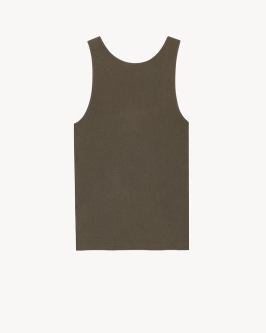 Saint Laurent Green Top