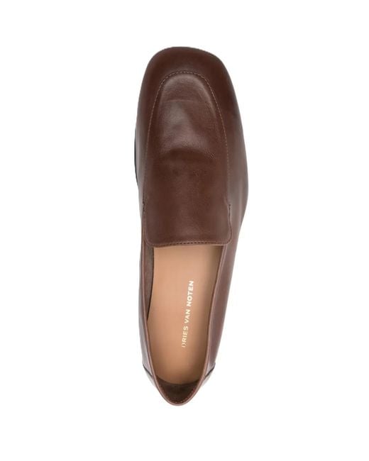 Dries Van Noten Brown Classic Loafers for men