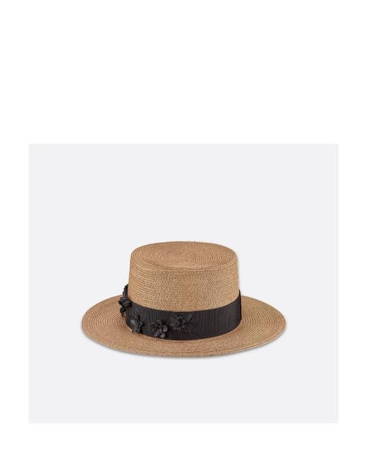 Dior White Odeo Small Brim Hat