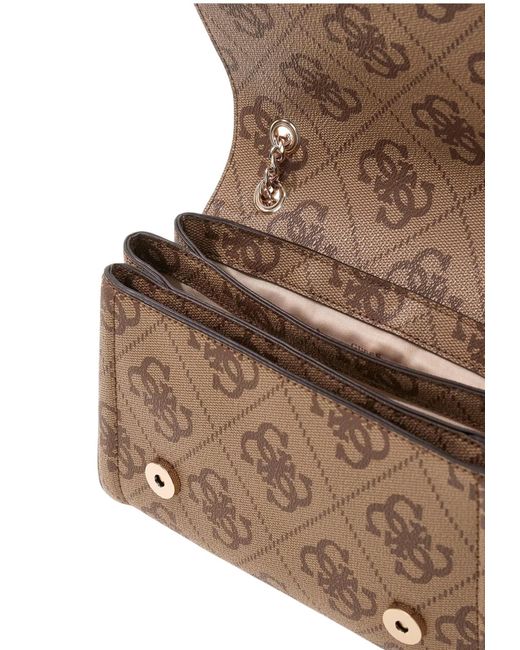 Guess Brown Noelle Shoulder Bag