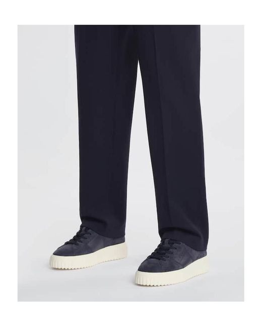 Hogan Blue H-Stripes Sneakers for men