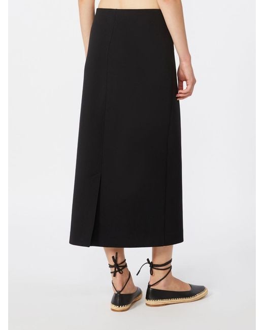 Max Mara Black Straight Skirt