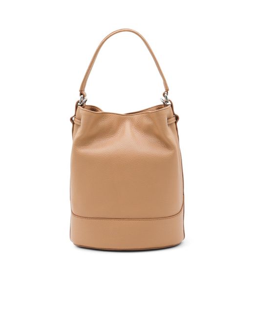 Zanellato Natural Top-Handle Bucket Bag