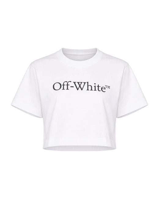 Off-White c/o Virgil Abloh White Crew Neck T-Shirt