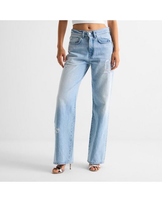 Casablanca Blue Belt-Loop Jeans