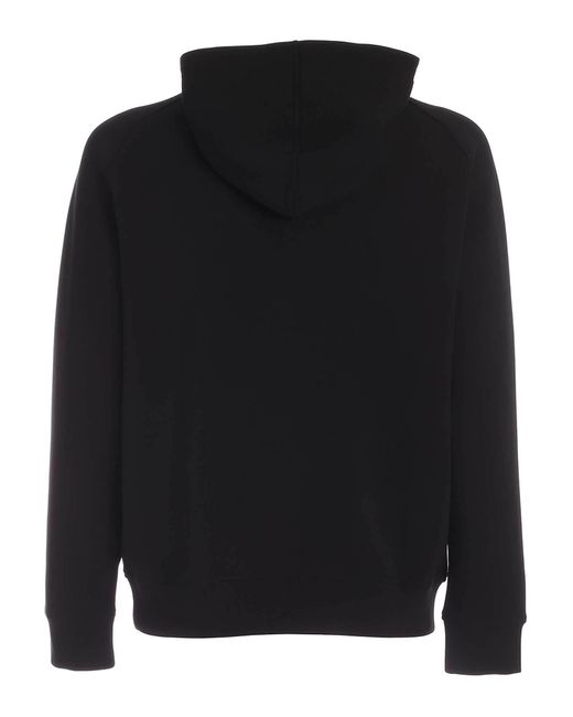 Emporio Armani Black Hoodie for men