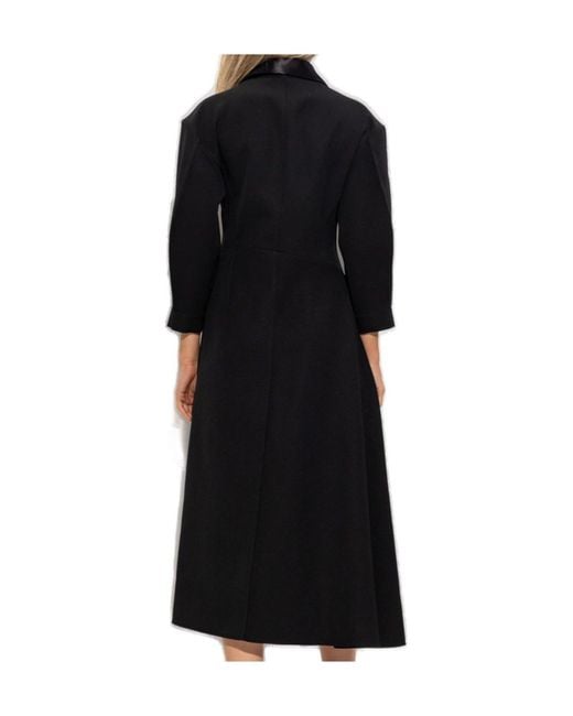 Jil Sander Black Wool Dress