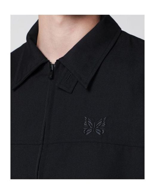 Needles Black Twill Sport Jacket for men