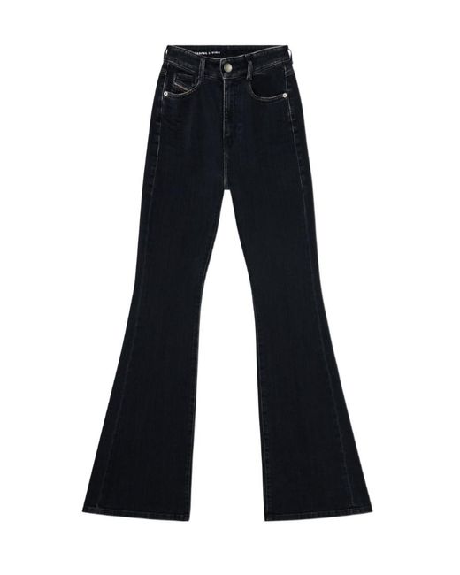 DIESEL Blue 1973 D Partt Flared Jeans