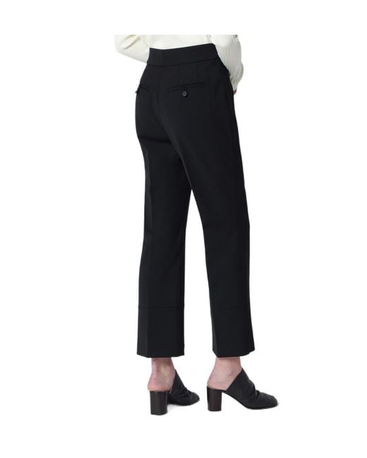 Entire studios Black Flared Casual Pants