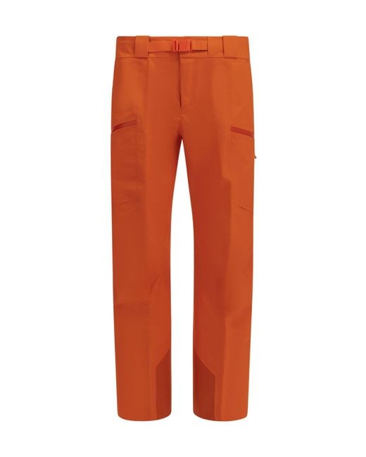 Arc'teryx Orange 'Sabre' Technical Pants for men