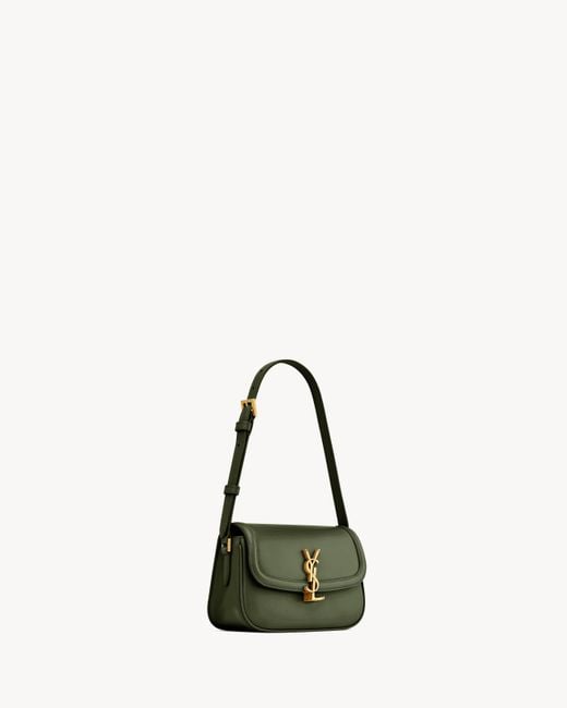 Saint Laurent Green Mini Solferino Shoulder Bag