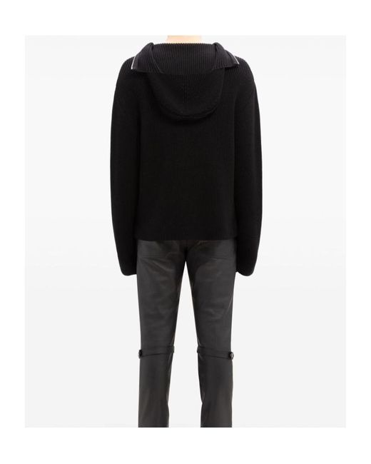 Courreges Black Sweaters for men