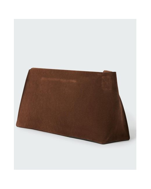 Studio Nicholson Brown The Folded Shoulder Bag