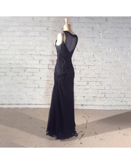 Marc Le Bihan Blue A Long Dress