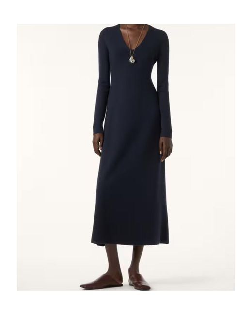 Loro Piana Blue Kamet Dress