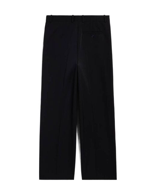 Balenciaga Black Large Tailored Pants for men