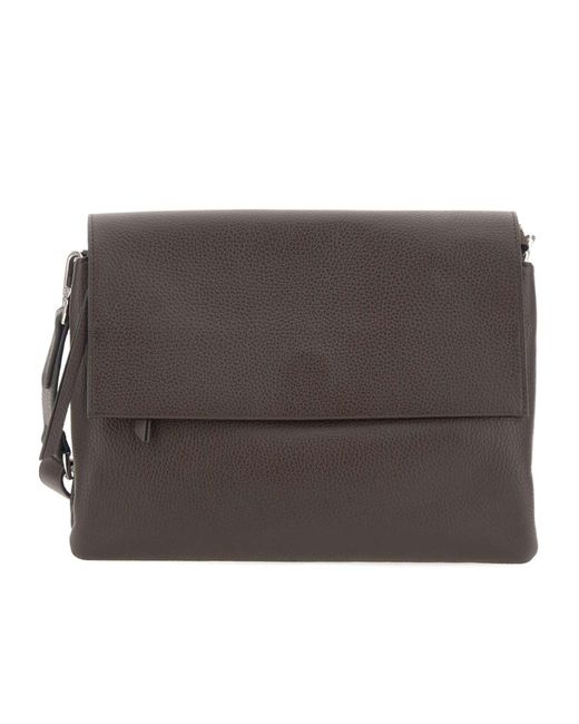 Gianni Chiarini Brown Three Flap Shoulder Bag