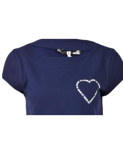 Moschino Blue Love Hot Diamond Dress