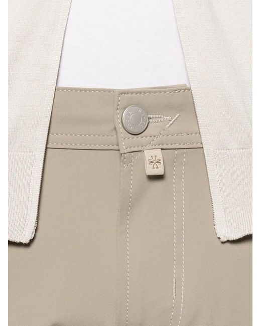Jacob Cohen Natural Logo-Patch Trousers for men