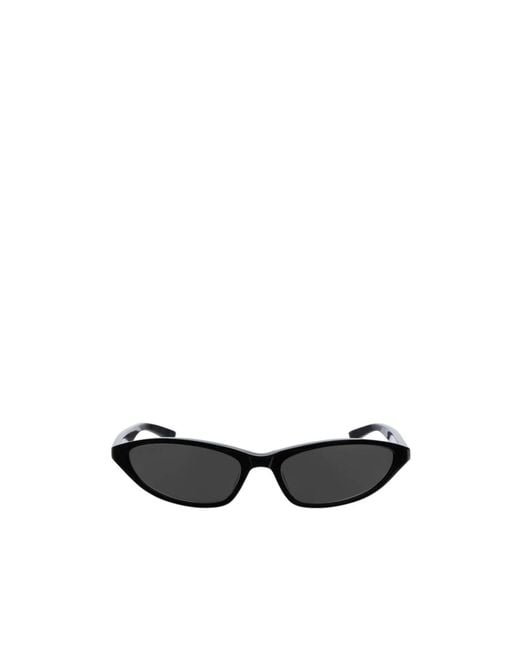 Balenciaga White Eyewear Cat-Eye Frame Sunglasses