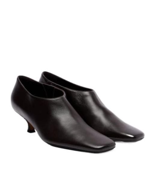 Calvin Klein Black Anna Leather Pumps