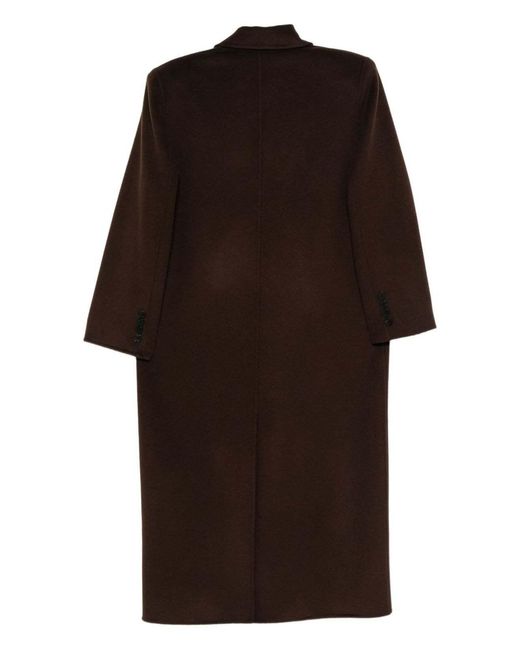 Frankie Shop Black Logo Coat