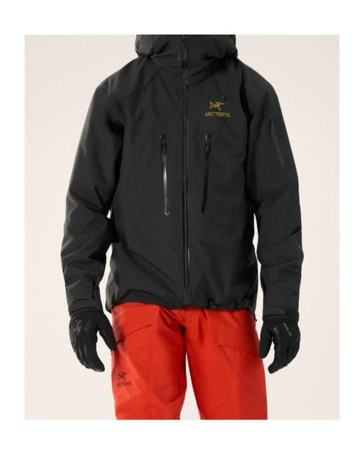 Arc'teryx Black Alpha Sv Gore-Tex Jacket for men