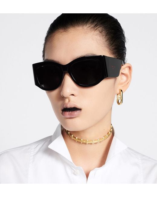 Dior Black Eyewear Square-Frame Sunglasses