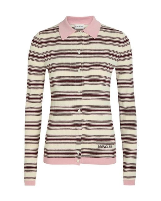 Moncler Multicolor Cotton Striped Shirt