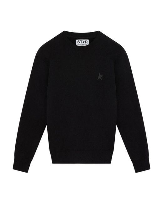 Golden Goose Deluxe Brand Blue Star Printed Crewneck Sweatshirt for men