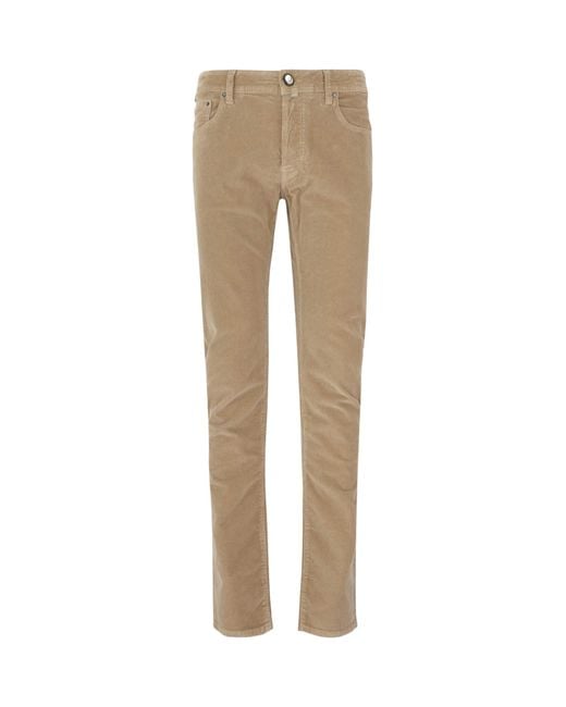 Jacob Cohen Natural 5 Pocket Jeans for men