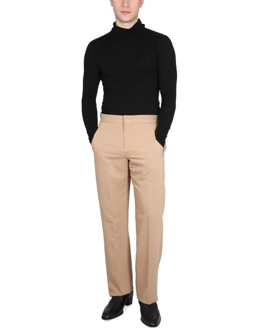 Pt Pantaloni Natural Pt Torino Classic Edge Trousers for men