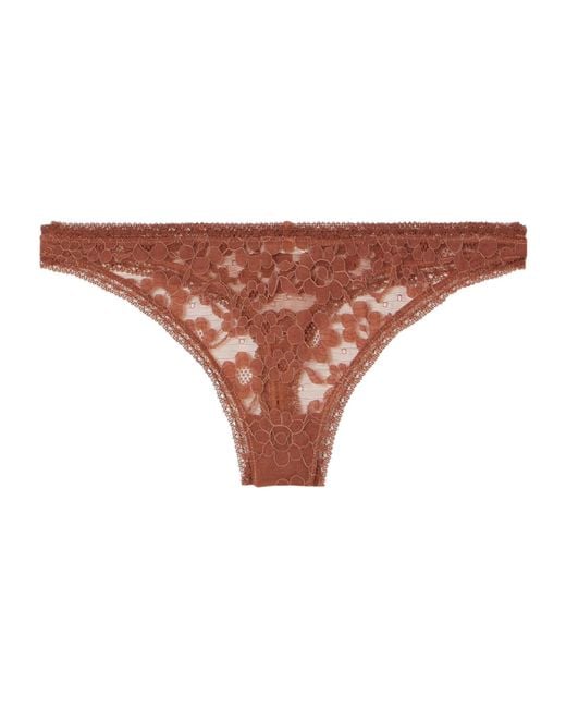 Eres Brown Prairie Thong