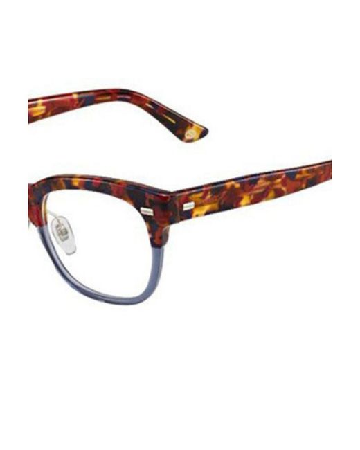 Gucci White Logo Details Flat Mirror