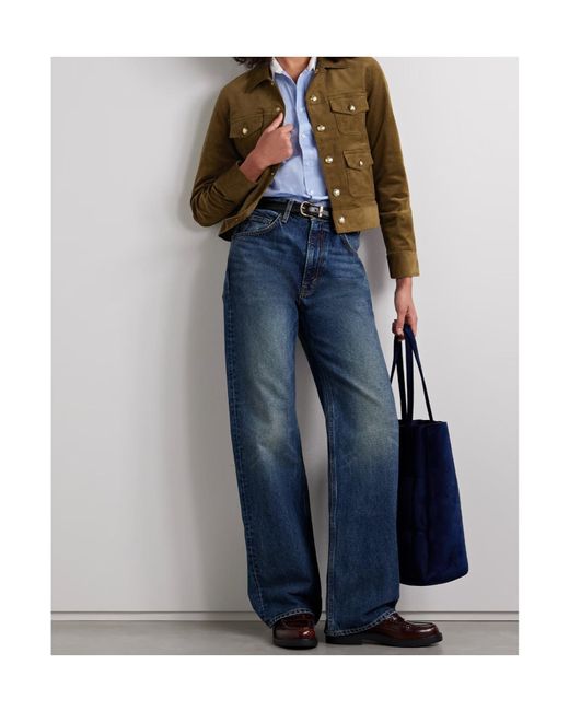 Nili Lotan Green Lizeth Corduroy Casual Jacket