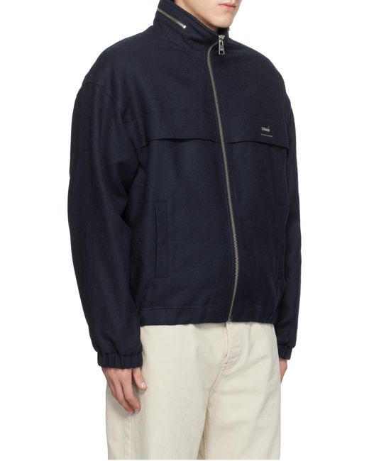 Ami Paris Ami Alexandre Mattiussi Elasticated Waist Zipped