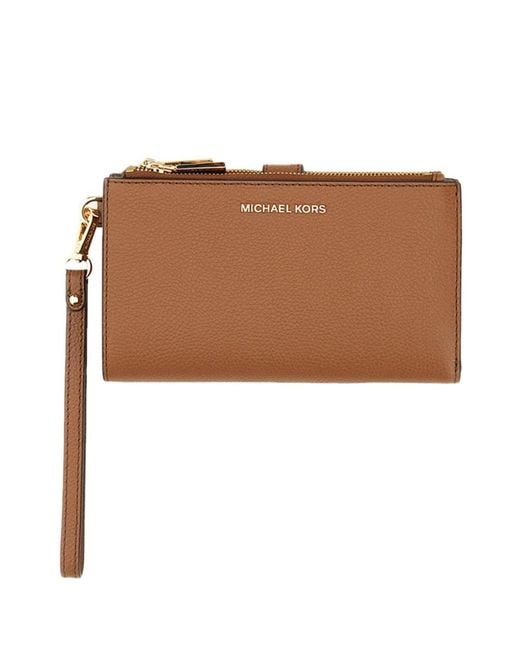 MICHAEL Michael Kors Brown Jet Set Bi-Fold Wallet