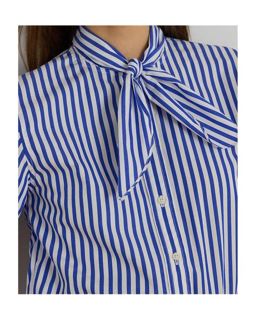 Ralph Lauren Blue Striped Shirt