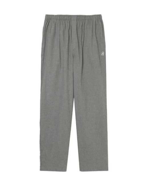 Undercover Gray X Sunspel Cotton Track Pants for men