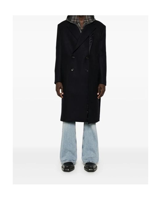 Y. Project Black Double-Front Coat