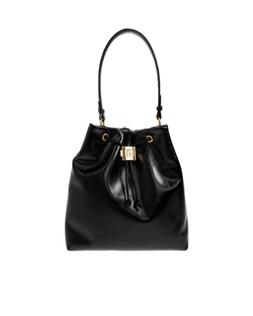 Balmain Black Pulse Drawstring Backpack