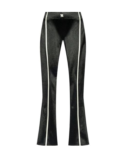 M I S B H V Black Logo-Patch Track Pants