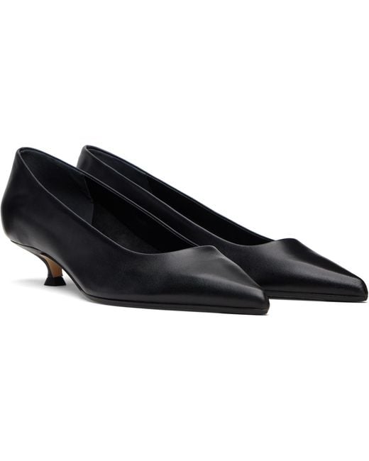 Aeyde Black Pointed Cari Pumps