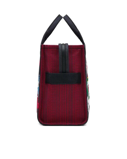 Marc Jacobs Red Printed Handbag