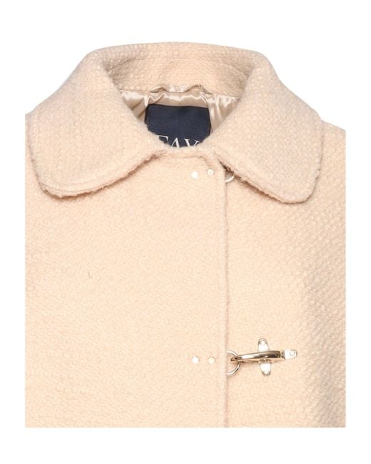 Fay Natural Sleeveless Hook Waistcoat