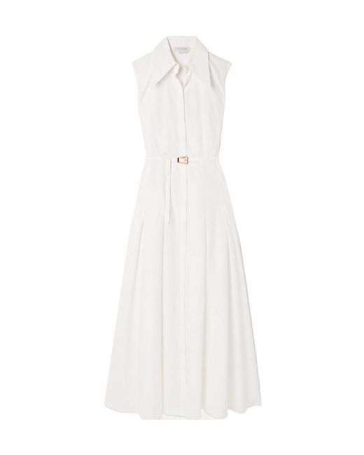 Gabriela Hearst White Sleeveless Dress